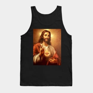 Jesus Most Sacred Heart Tank Top